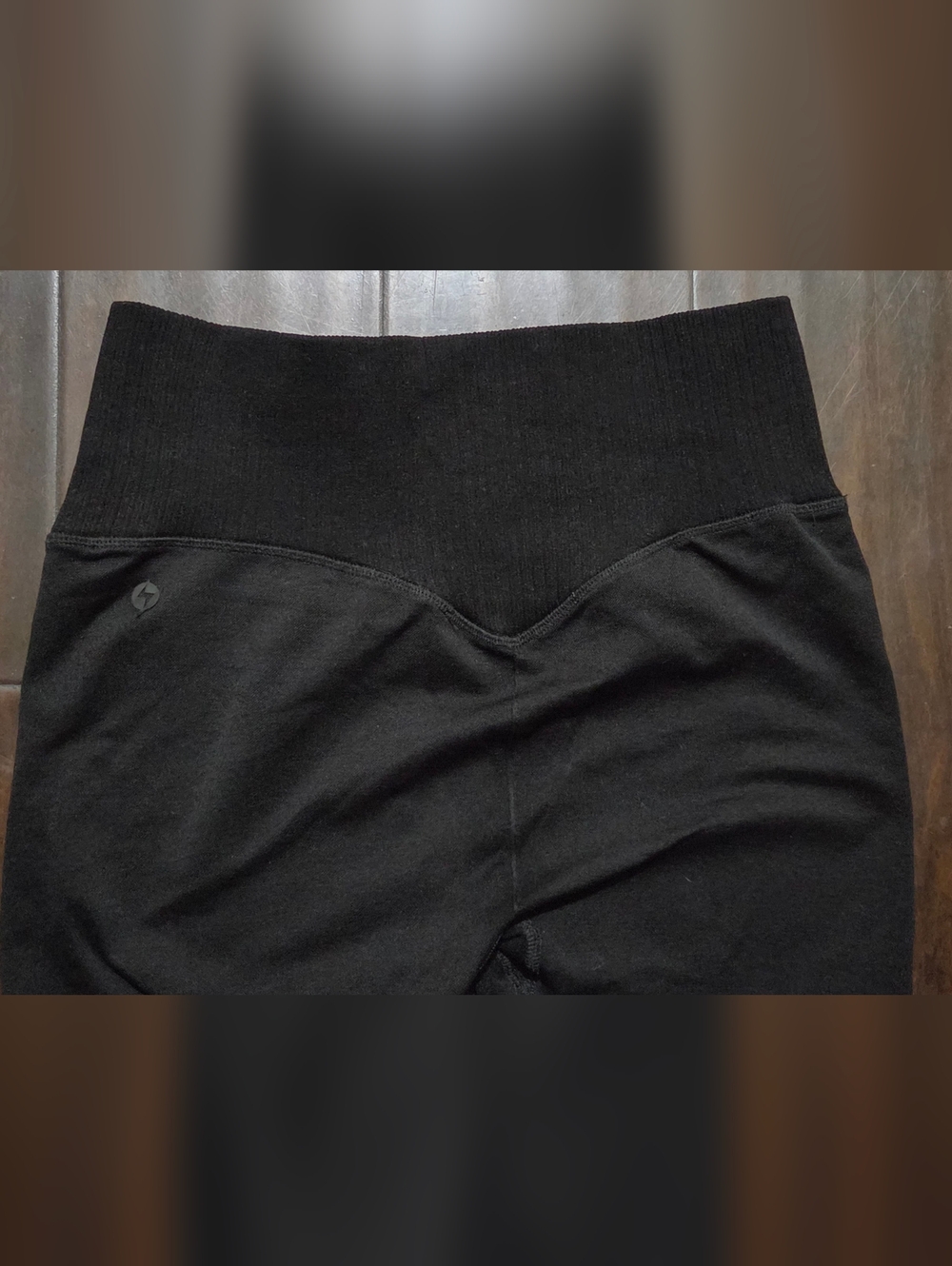 Pop Flex Black High-Waist Leggings